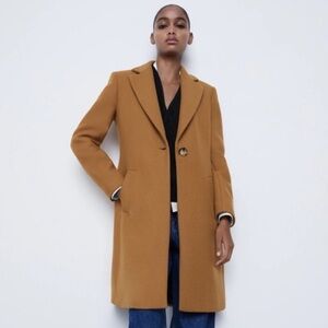 Zara Italian fabric coat